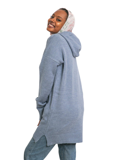 Light Jeans Hoodie Pullover - Khotwh